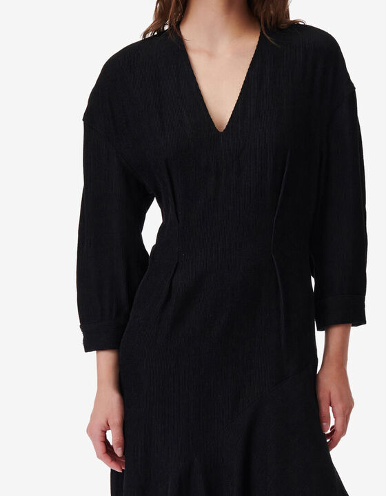 ROBE LONGUE ASYM&Eacute;TRIQUE