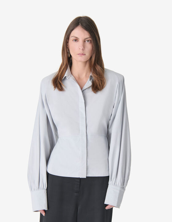 STRUCTURED LONG-SLEEVED SHIRT
