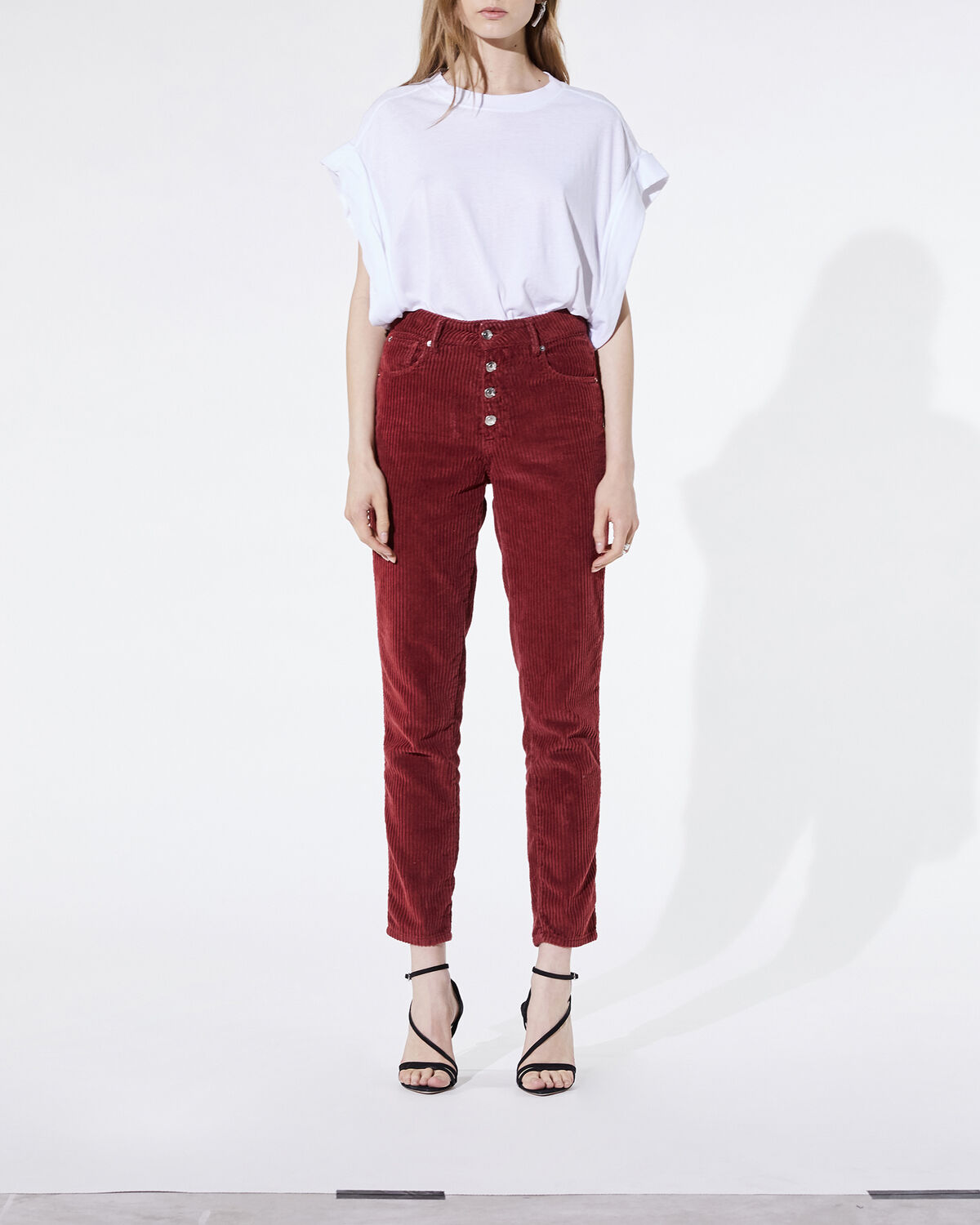 Gaemy Jeans Burgundy by IRO Paris