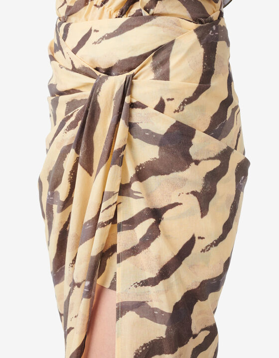 PRINTED SKIRT
