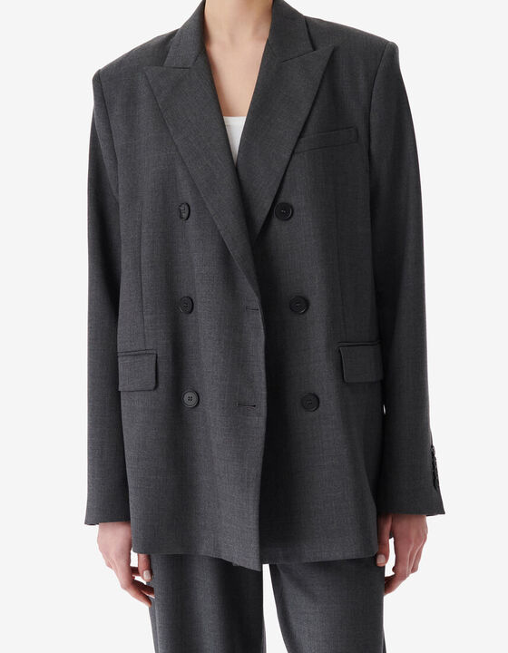 WOOL SUIT JACKET