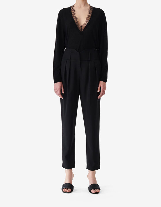 HIGH-RISE PANTS