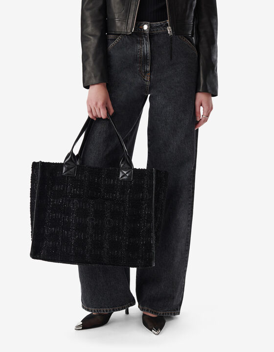 CABAS XL TWEED BAG