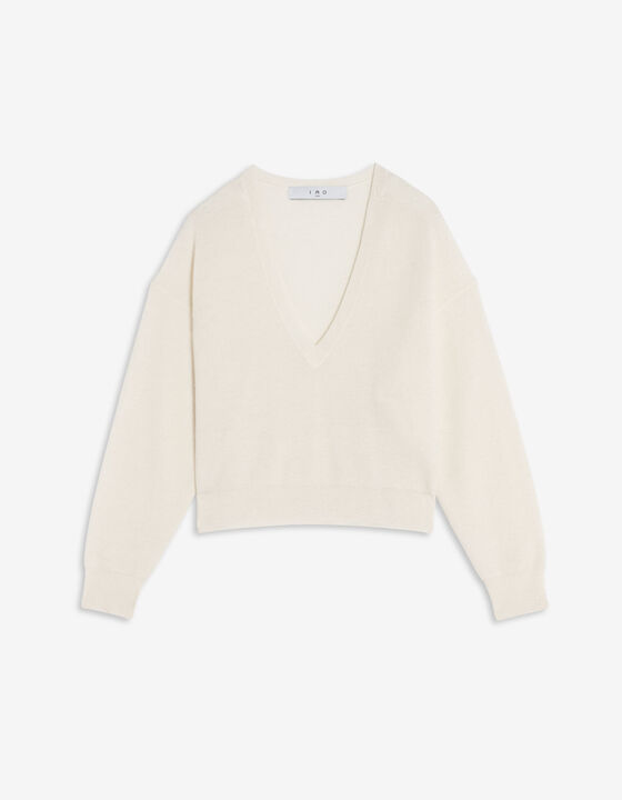 BALL ALPACA BLEND SWEATER