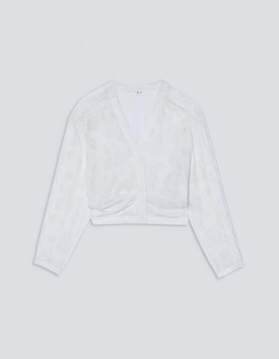GIPA LOW-CUT BLOUSE