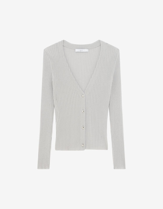 CASHMERE V-NECK CARDIGAN