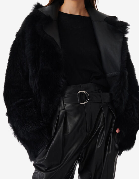 REVERSIBLE LEATHER JACKET