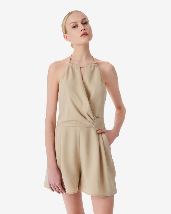 POBEA WRAP PLAYSUIT