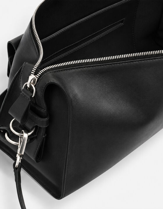 MINI LEATHER BOWLING BAG