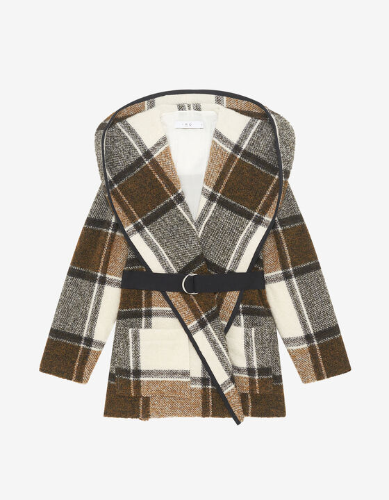 PLAID JACKET