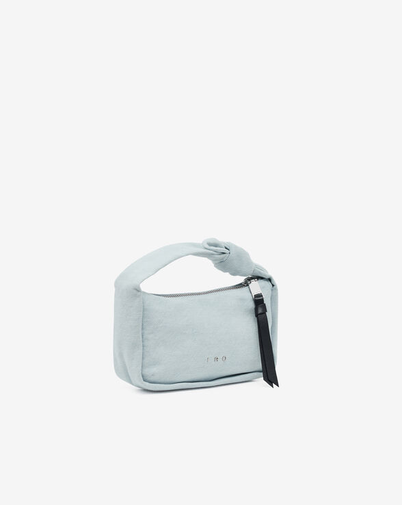 NOUE BABY DENIM BAG WITH BOW