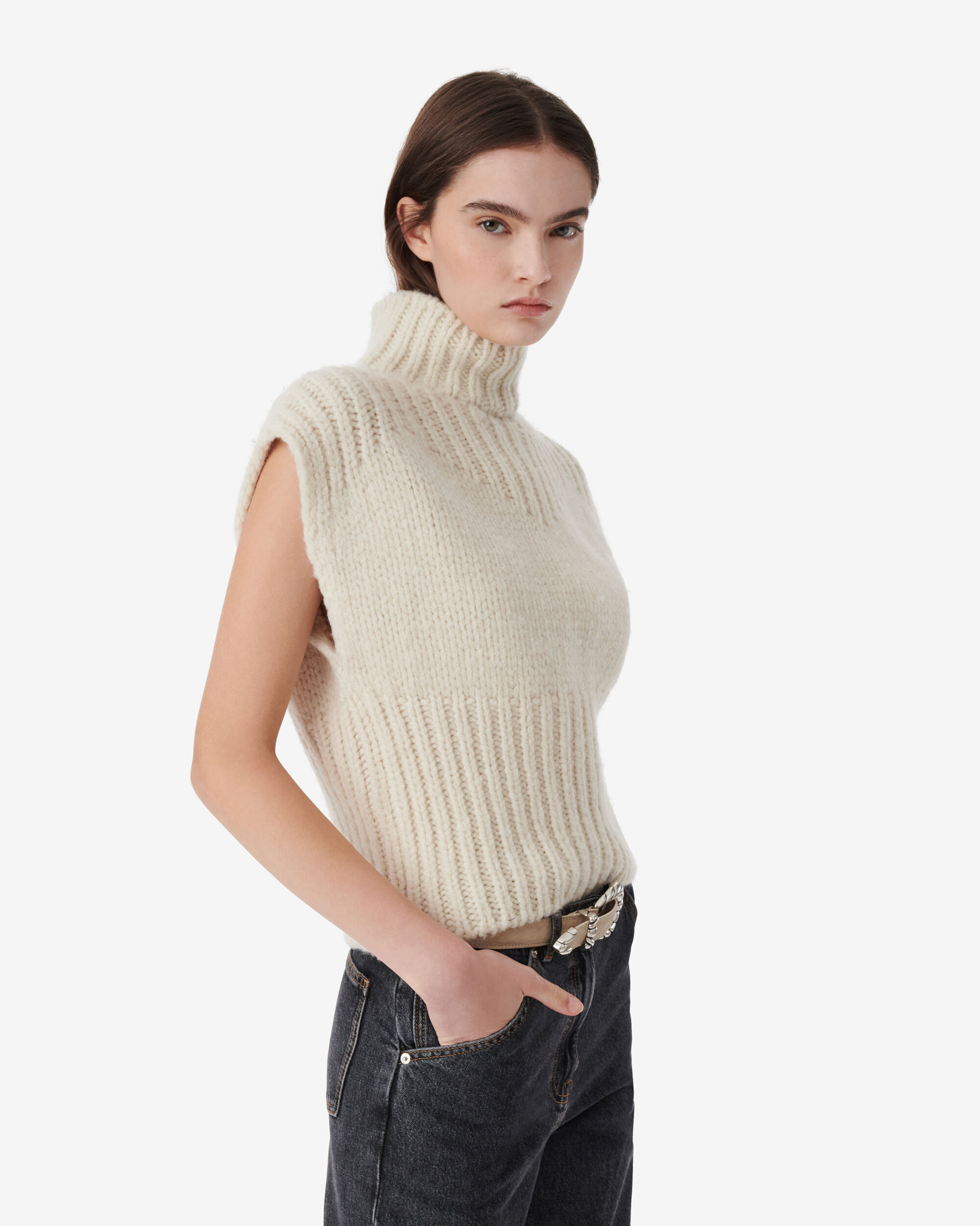 IRO FALL WINTER 24 COLLECTION | HAURE WOOL SWEATER IRO FALL WINTER 24 COLLECTION | HAURE WOOL SWEATER
