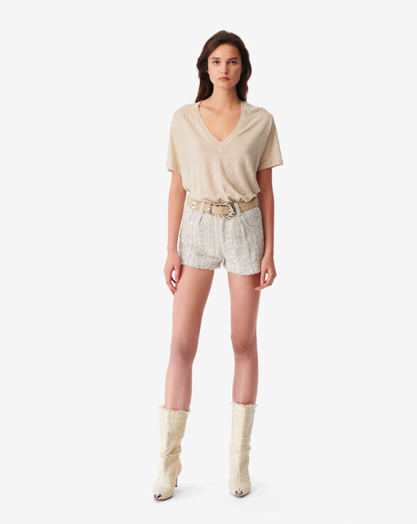 SHORT COURT EN TWEED SAPHIO