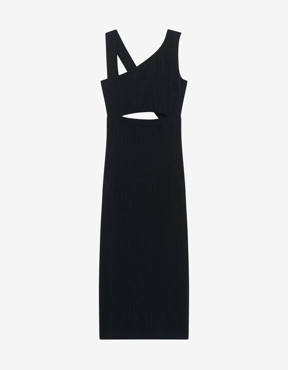 ROBE MIDI ASYMÉTRIQUE