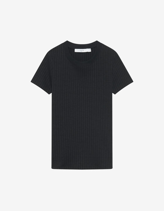 RIBBED TEE