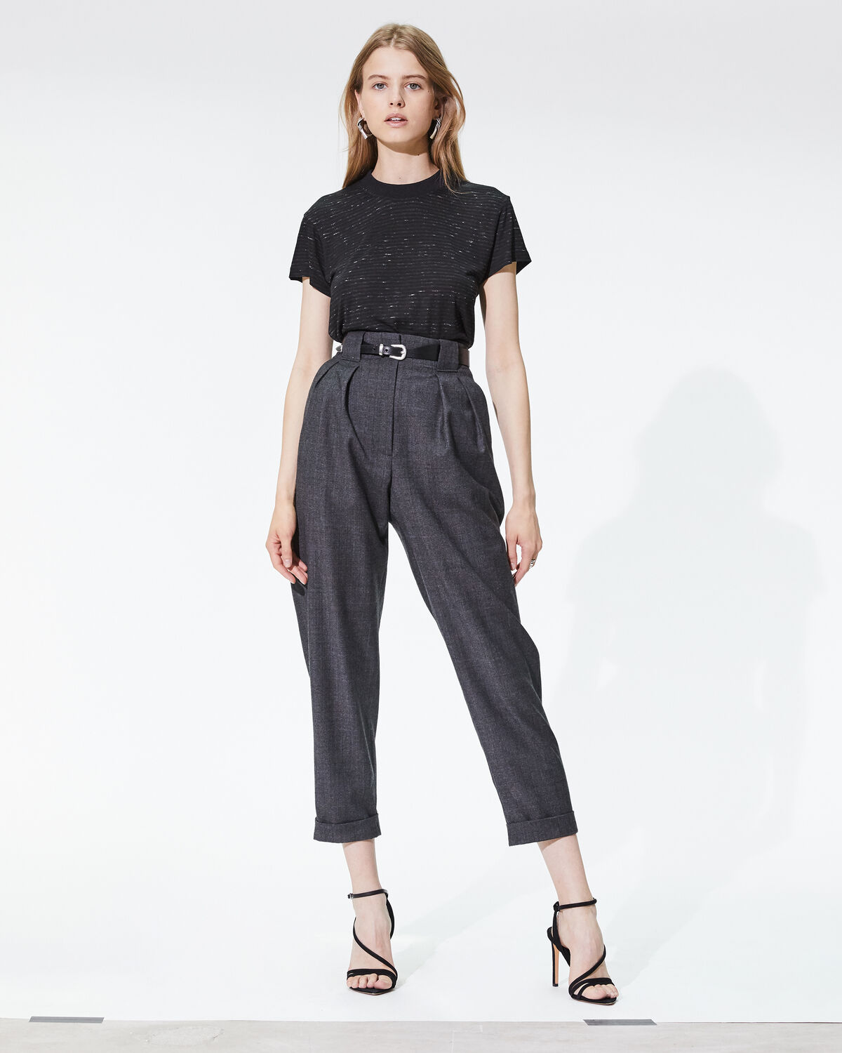 Nux Trousers Anthracite by IRO Paris