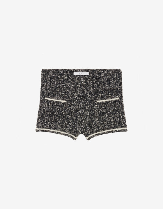 SHORT TWEED SHORTS