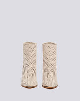 HIRSON PERFORATED SUEDE ANKLE BOOTS image number null