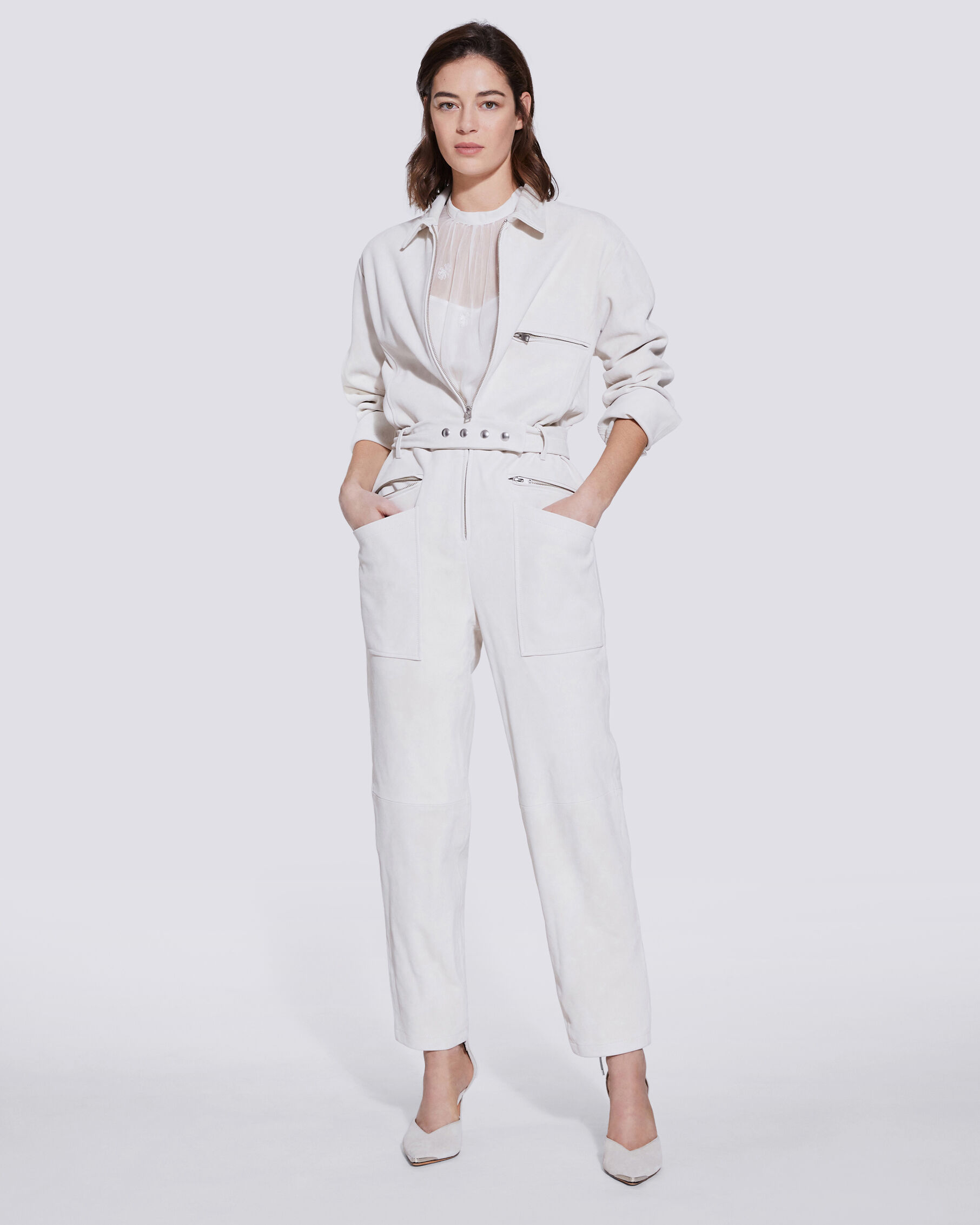 iro white jumpsuit