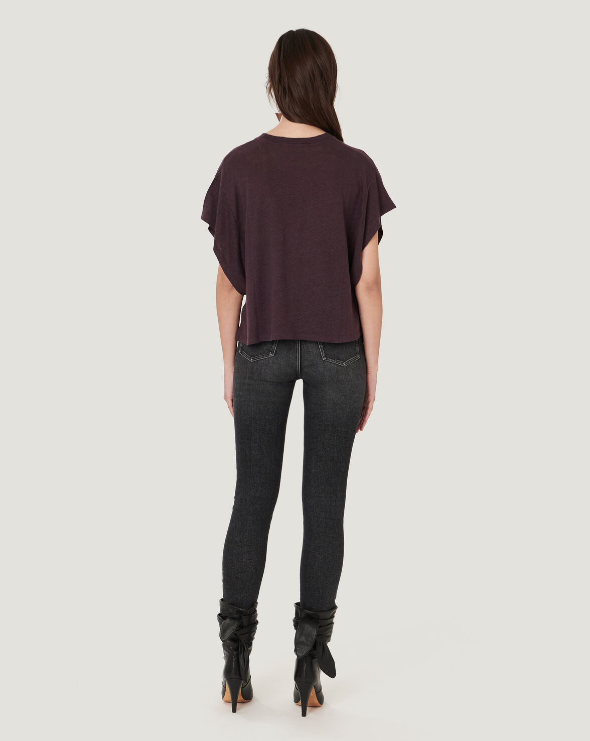 OSTER LINEN CREW NECK TANK TOP image number null