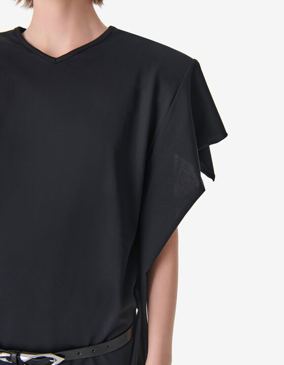 ROBE T-SHIRT &Agrave; VOLANTS