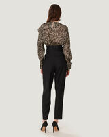 BEYER PLEATED PAPERBAG PANTS image number null