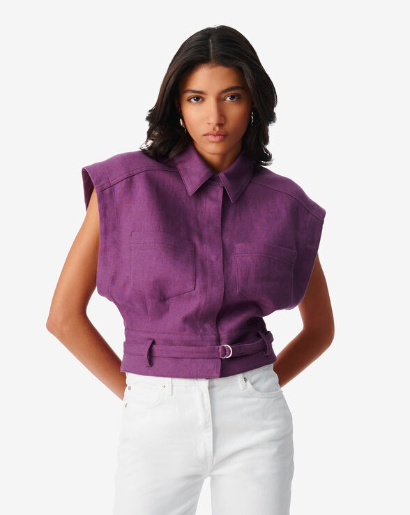 SAIMA SLEEVELESS SHIRT