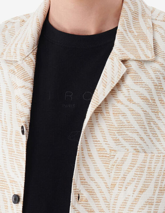 ZEBRA-PATTERNED SHIRT