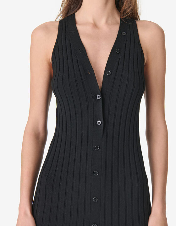 ROBE MIDI C&Ocirc;TEL&Eacute;E EN LAINE