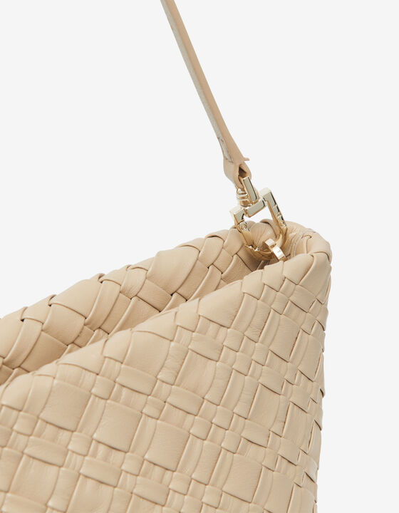 BRAIDED LEATHER POUCH