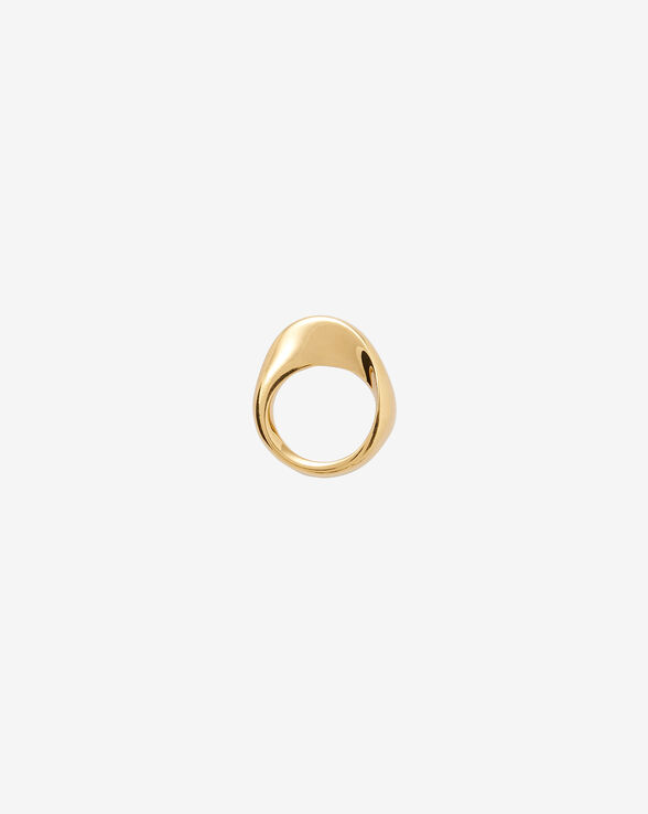 VOLUTE GOLD RING