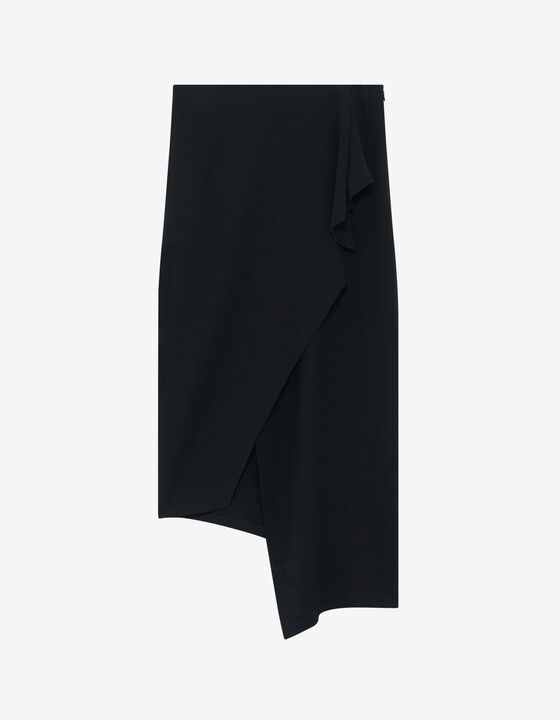 LONG ASYMMETRICAL SKIRT