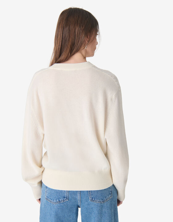 ROUND-NECK CASHMERE SWEATER