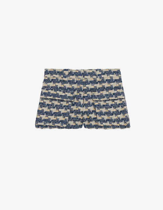 SHORT EN TWEED