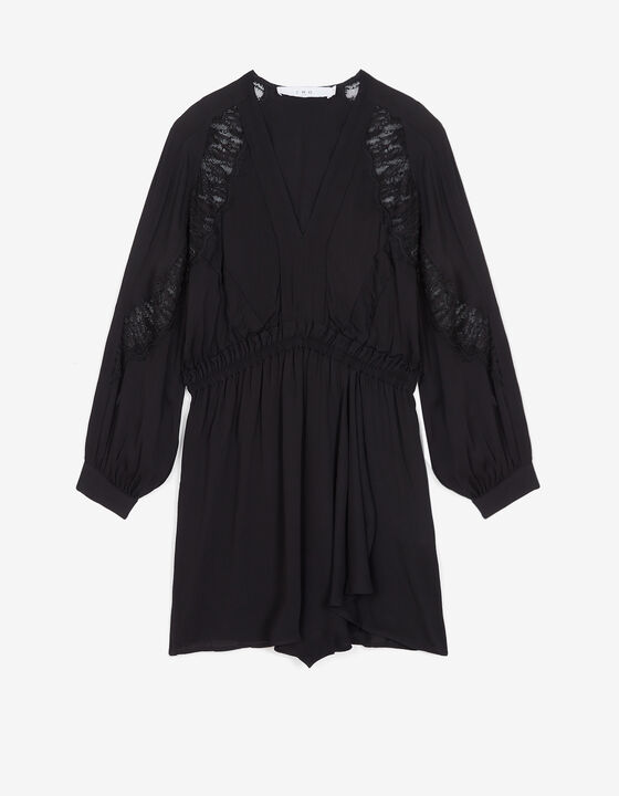 FURIA LACE V-NECK DRESS