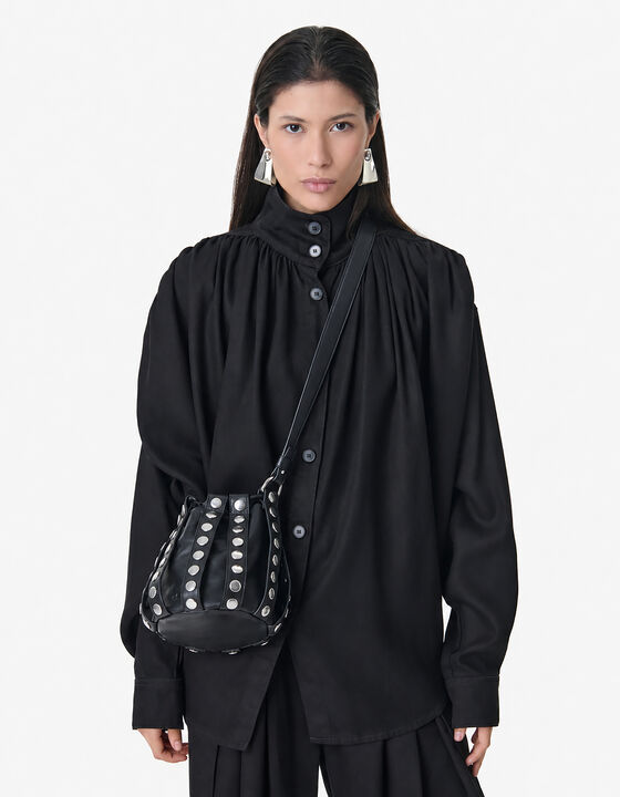 STUDDED HANDBAG