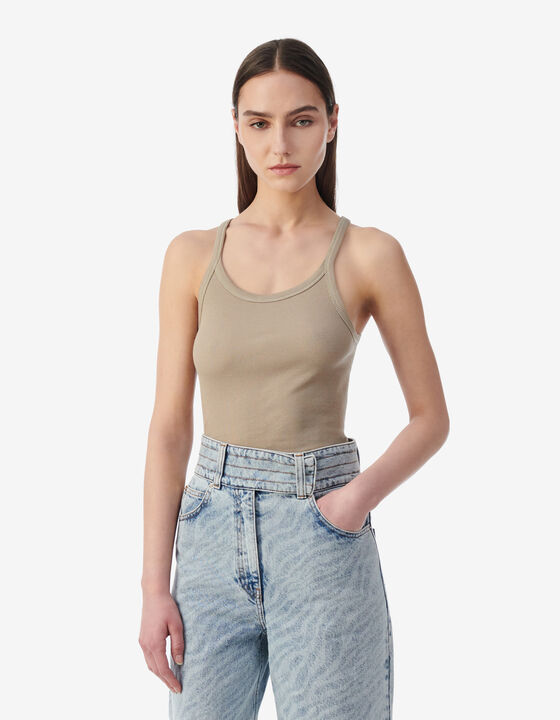 PALISSO RIBBED TANK TOP