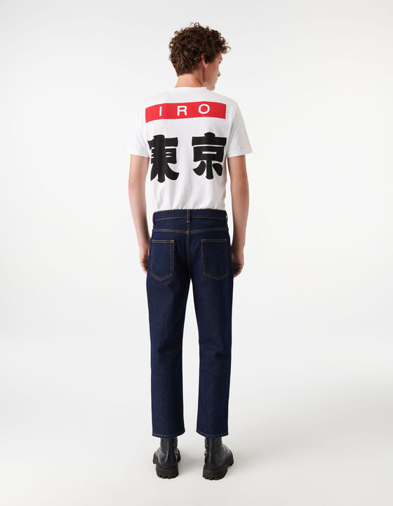 ANKLE-LENGTH STRAIGHT JEANS