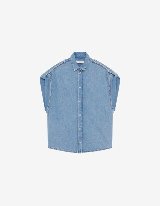 DENIM OVERSHIRT