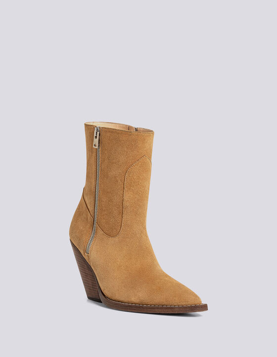 SENDAI SANTIAG SUEDE ANKLE BOOTS