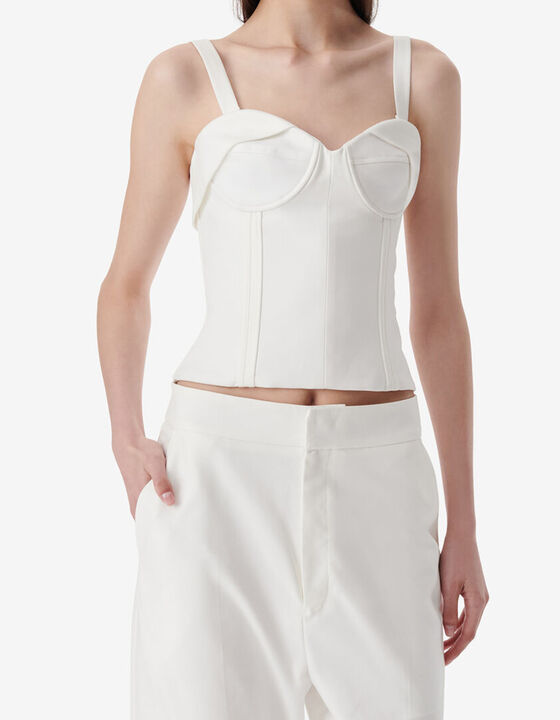 BUSTIER TOP