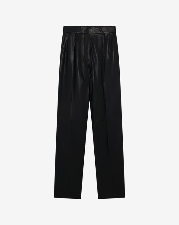 EVELI LARGE LEATHER PANTS