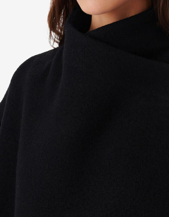MANTEAU &Agrave; FRANGES