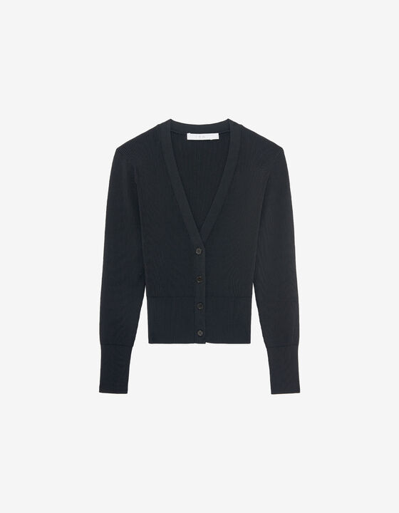 CARDIGAN CÔTELÉ