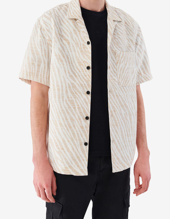 ZEBRA-PATTERNED SHIRT