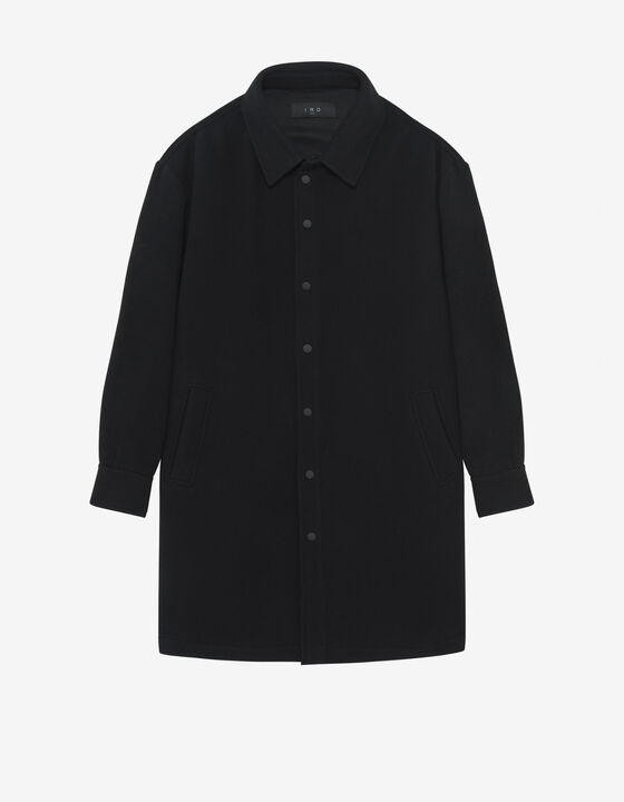 OVERSHIRT-STYLE COAT