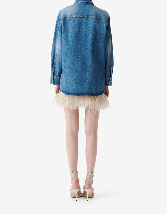 DENIM OVERSHIRT