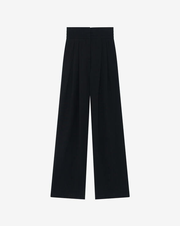 PANTALON LARGE TAILLE HAUTE JEON