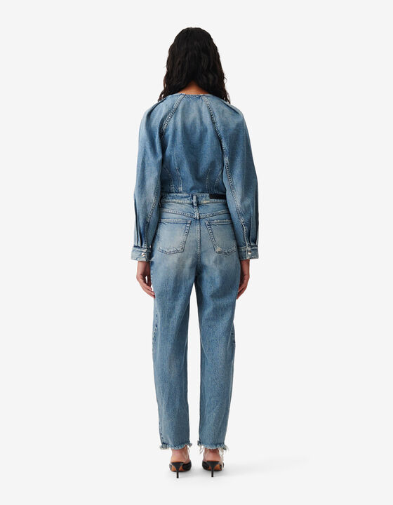 DENIM JUMPSUIT