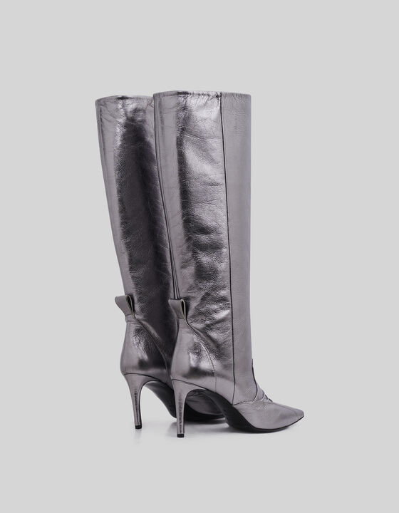 HIGH METALLIC BOOTS